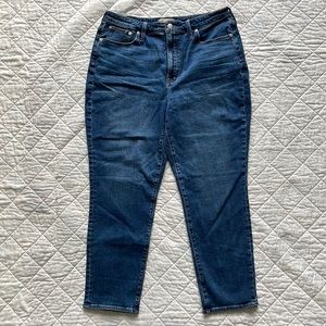 Madewell Curvy Perfect Vintage Jeans Manorford Wash